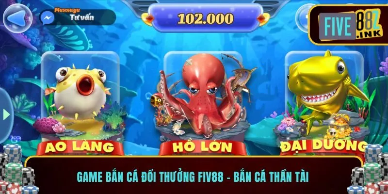 các game bắn cá đổi thưởng five88