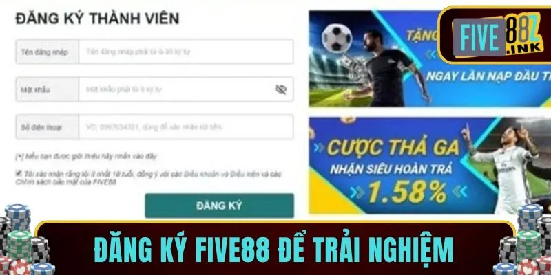 đăng ký five88
